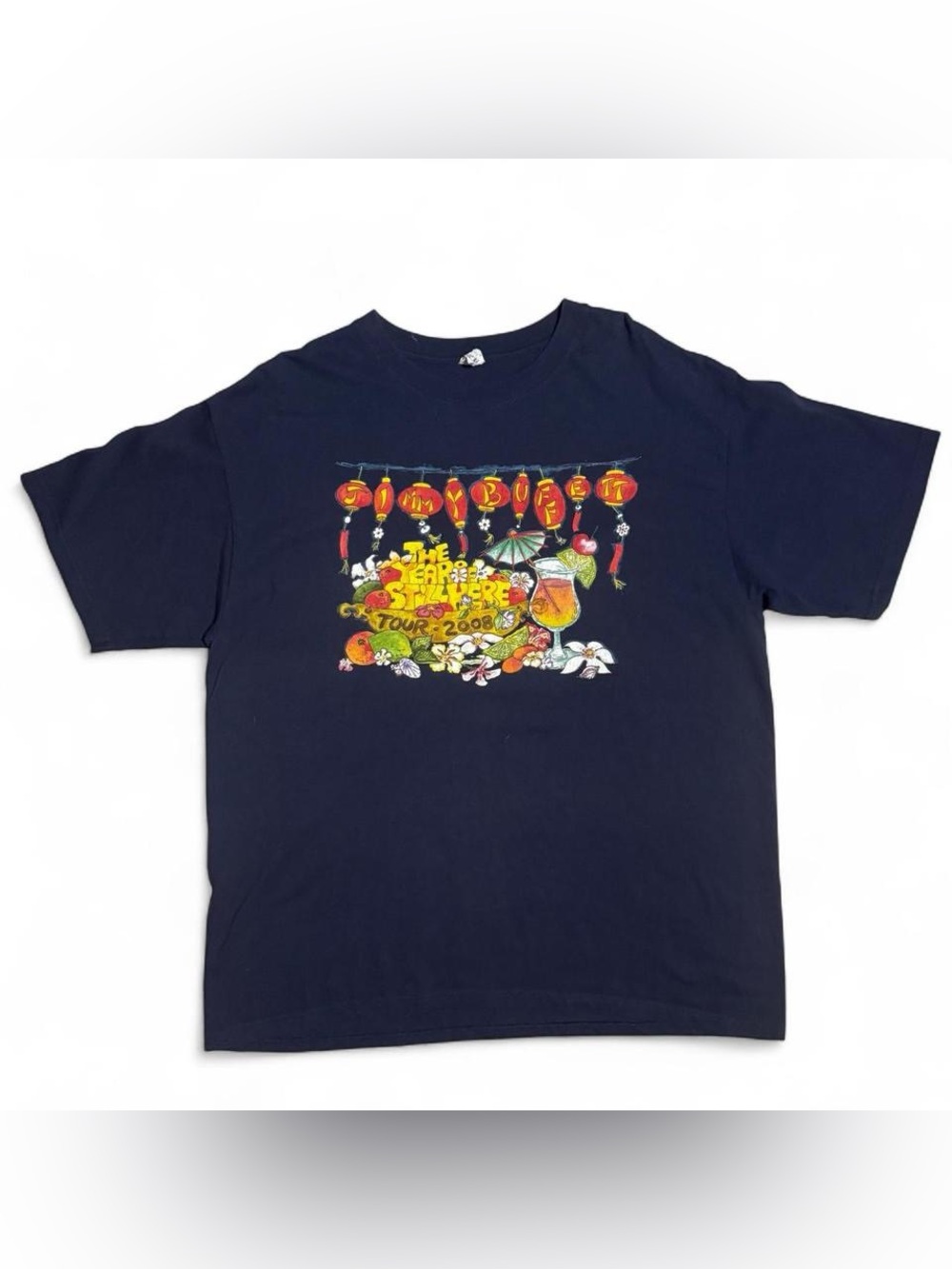 23x29 | 2008 Jimmy Buffet The Year Of Still Tour Vintage T-Shirt